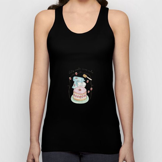 Let´s make some cake Unisex Tank Top