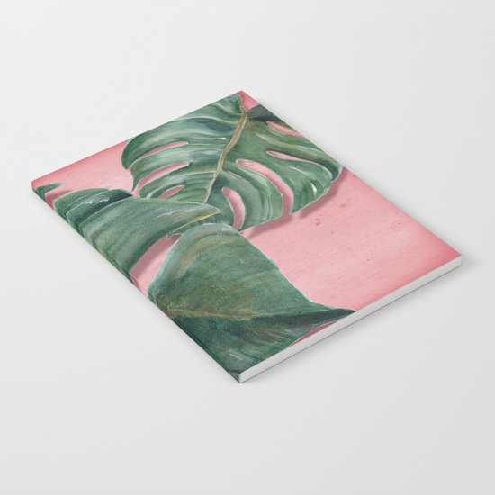 monstera leaf Notebook