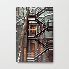 Structure Metal Print