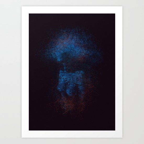The birth of Paranoia Art Print