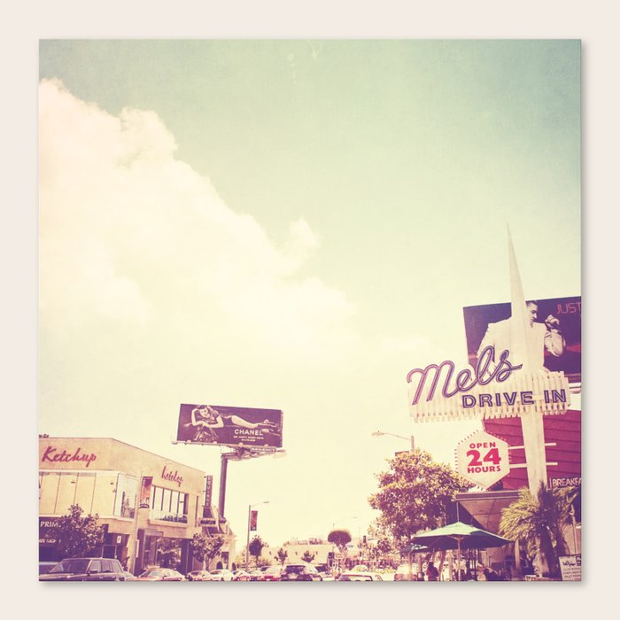 Ketchup. West Hollywood Los Angeles photograph Canvas Print by Myan