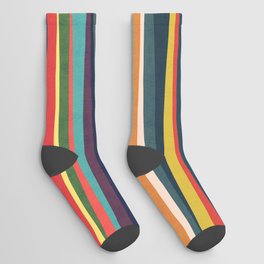 Mid-century zebra Socks