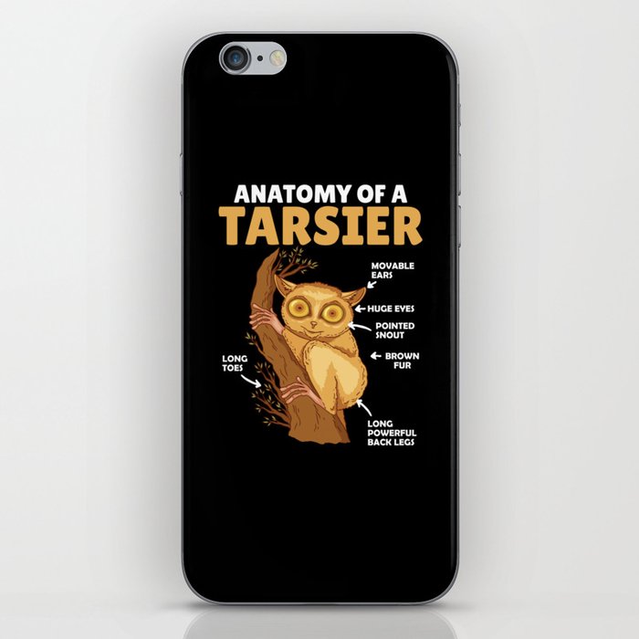 Cute Tarsier Anatomy Of A Tarsier Explanation iPhone Skin