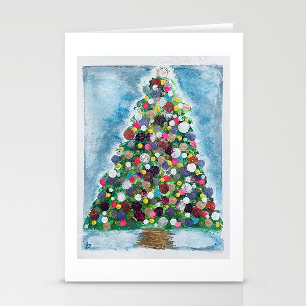 Merry Christmas Tree! Stationery Cards