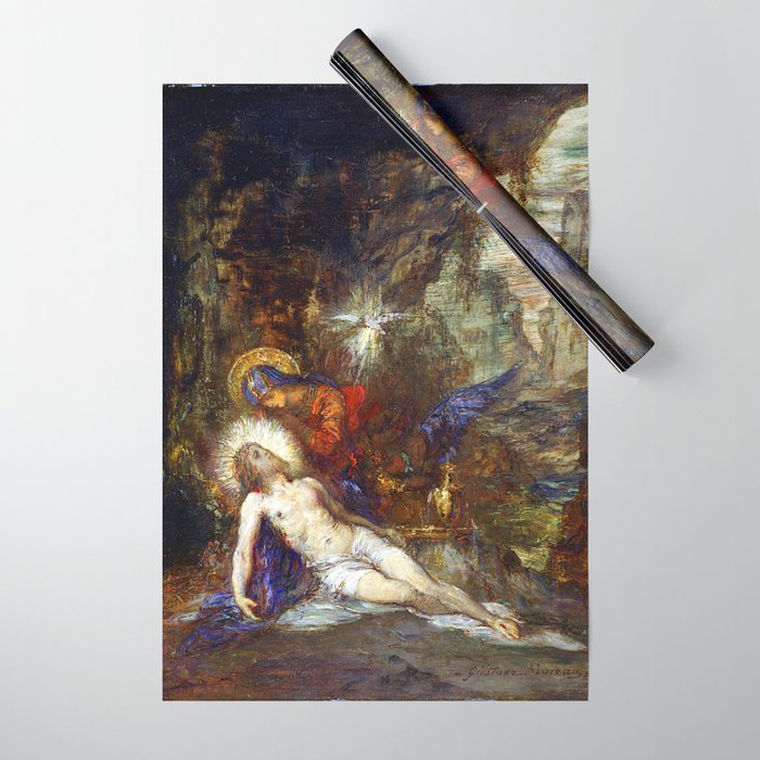 Gustave Moreau Pieta Wrapping Paper