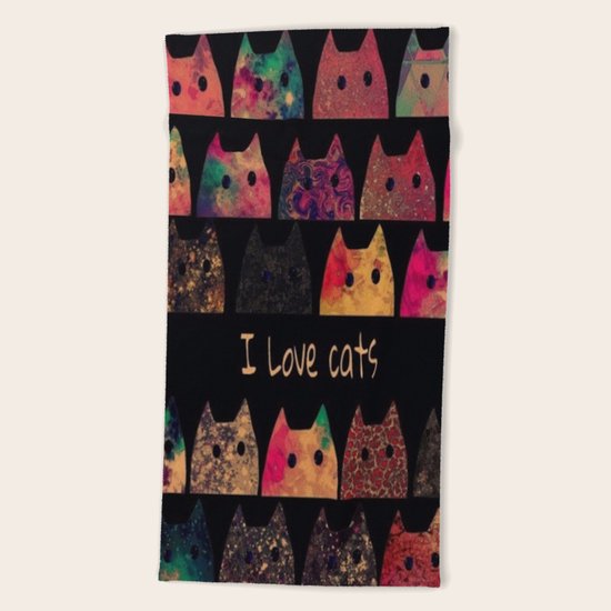 cat-13 Beach Towel