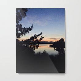 Endless Skies Metal Print | Digital, Photo, Colorado, Color, Water, Sunset 