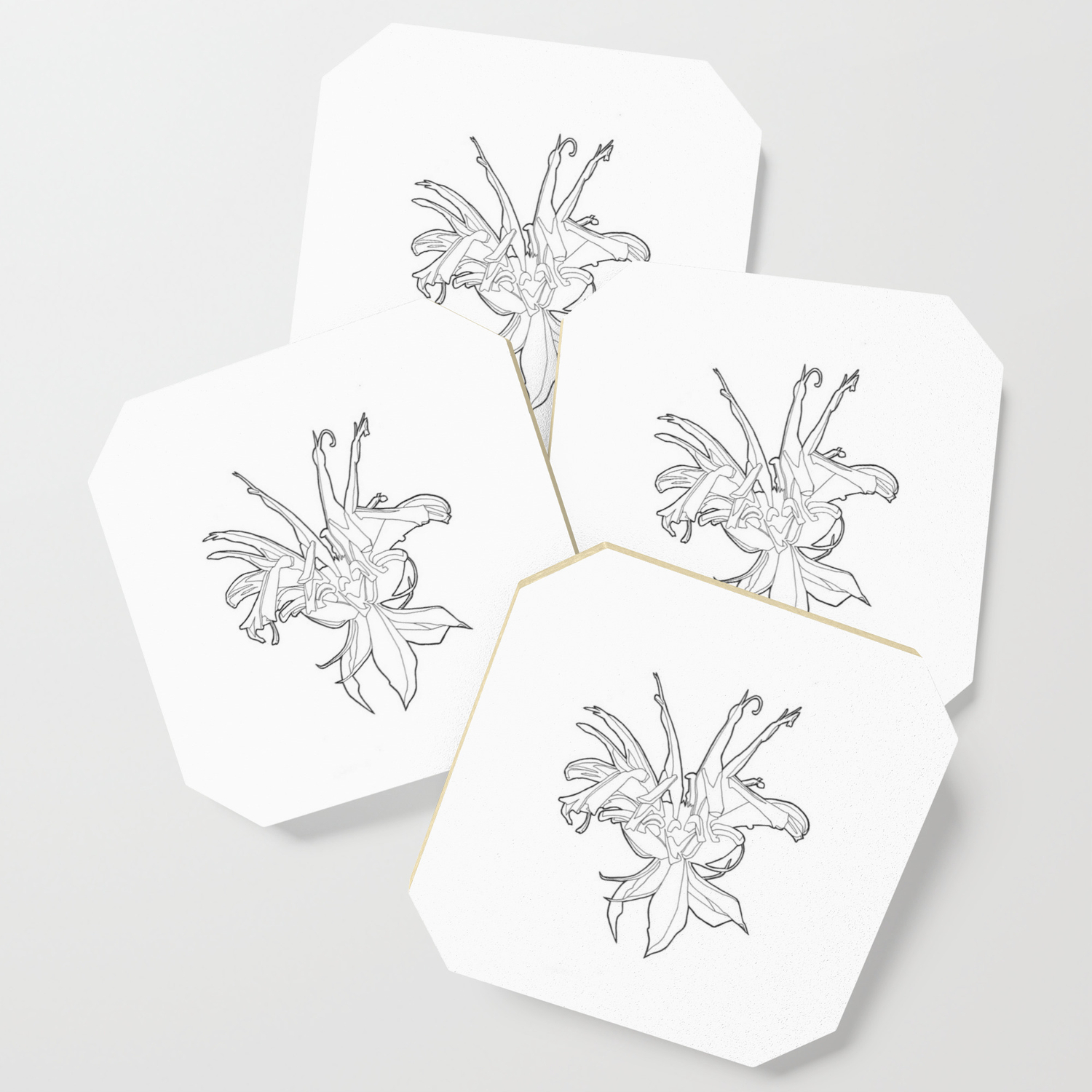 Bee Balm Coaster By Hannahchrist Society6