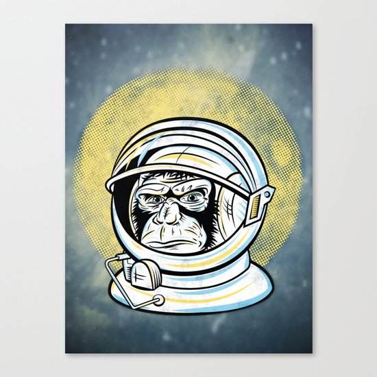 Space Ape Canvas Print