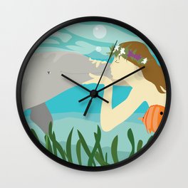Under the sea Wall Clock