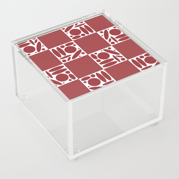 Geometric modern shapes 13 Acrylic Box