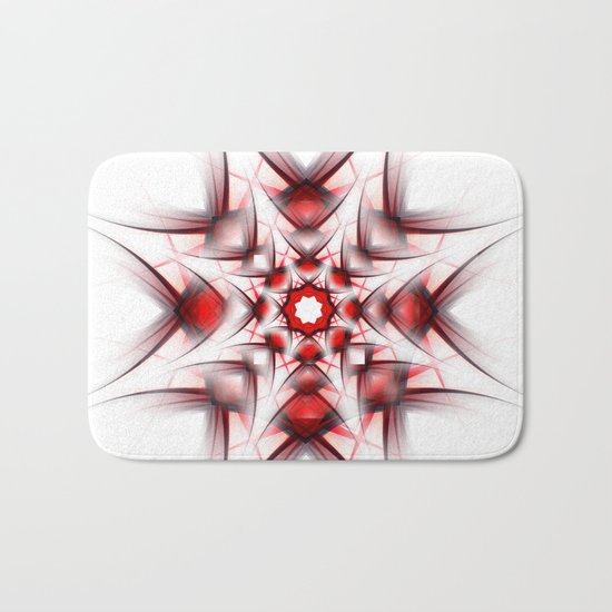 Mandala Star Bath Mat