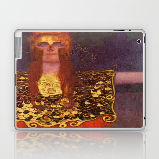 Gustav Klimt , Pallas Athena Laptop & iPad Skin