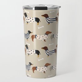 Dachshund doxie sweaters cute dog gifts dog breed dachsie owners must haves Travel Mug