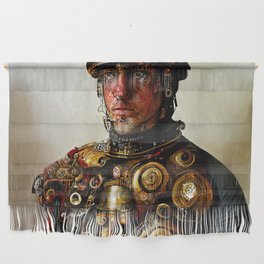 Steampunk Soldier Wall Hanging