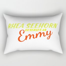 Rhea Seehorn Deserves an Emmy Rectangular Pillow