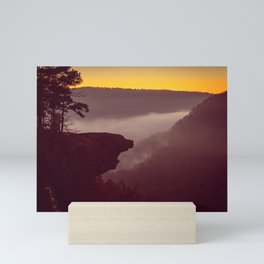 Twilight At Hawksbill Crag - Arkansas Mini Art Print