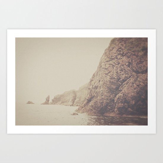 Rustic Ocean Art Print