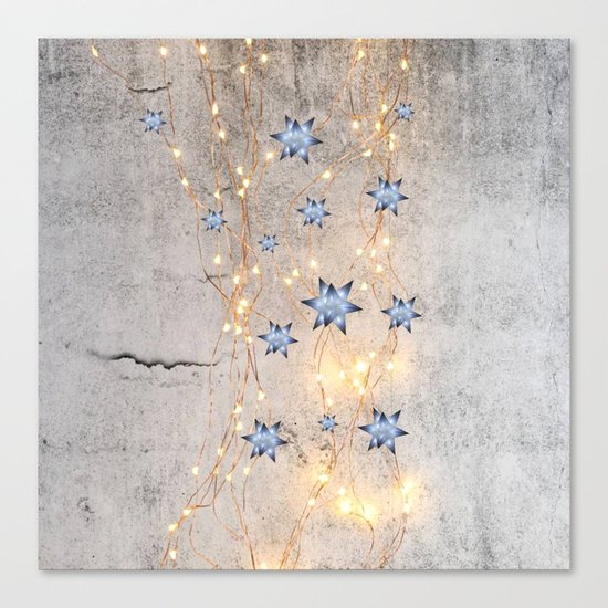 Star Wall | Christmas Spirit Canvas Print