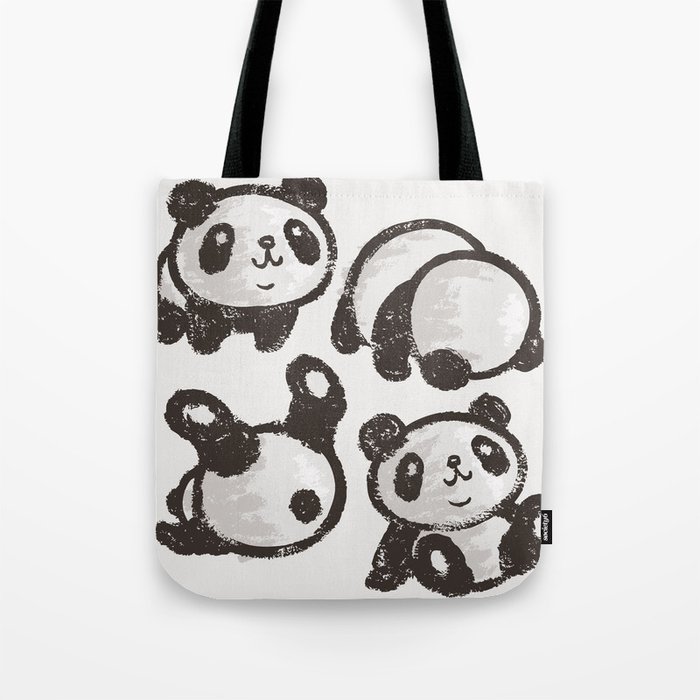 tote bag gambar panda