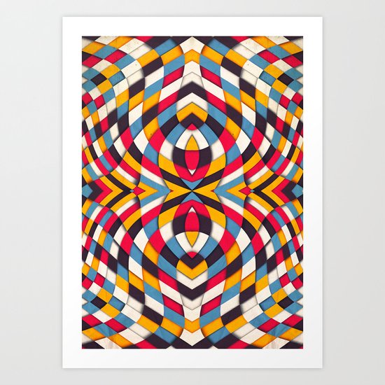 Stained Glass Art Print