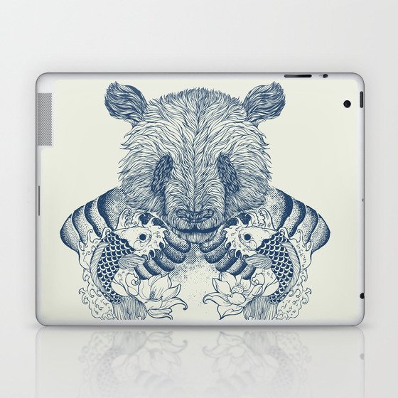 Panda Tattoo Laptop & iPad Skin