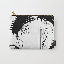 Inks Carry-All Pouch | Abstractart, Graphite, Sciencefiction, Oil, Ink Pen, Universecosmos, Creatureretro, Acrylic, Splashmars, Black And White 