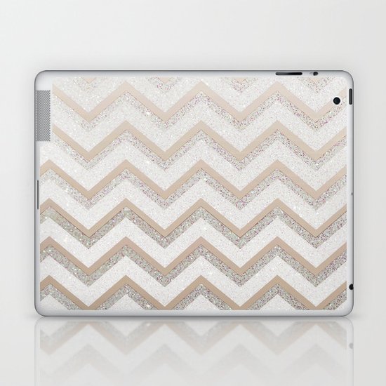 NUDE CHEVRON Laptop & iPad Skin