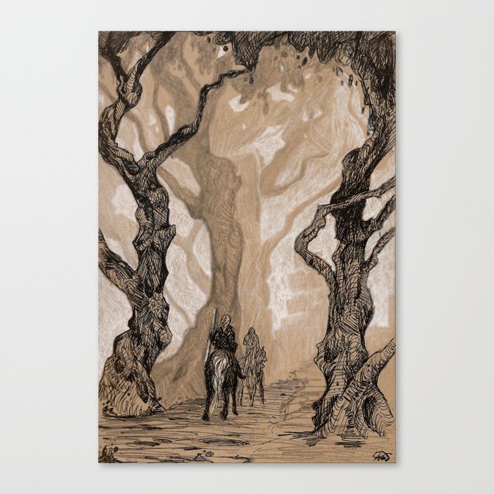 The Forest Canvas Print
