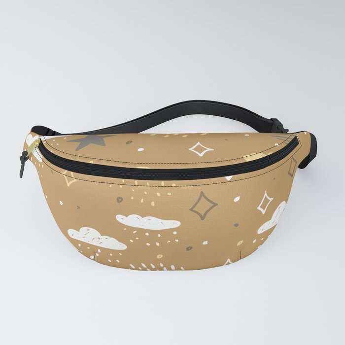 Abstract Scales Rain Sky Clouds Stars Simple Nature Doodle