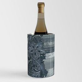 Hawaiian Slate Artboard Abstract Wine Chiller
