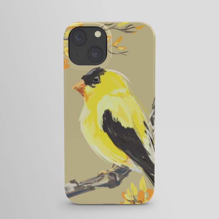 Yellow Finch iPhone Case