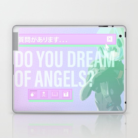 Do You Dream of Angels? Laptop & iPad Skin