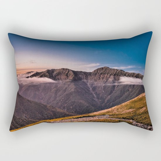 Southern Alps I Rectangular Pillow
