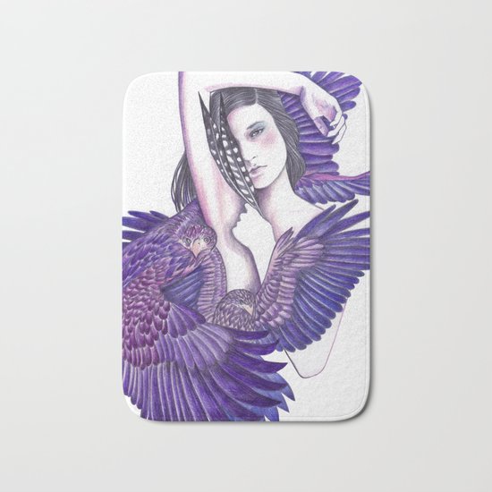 Eagle Woman Bath Mat