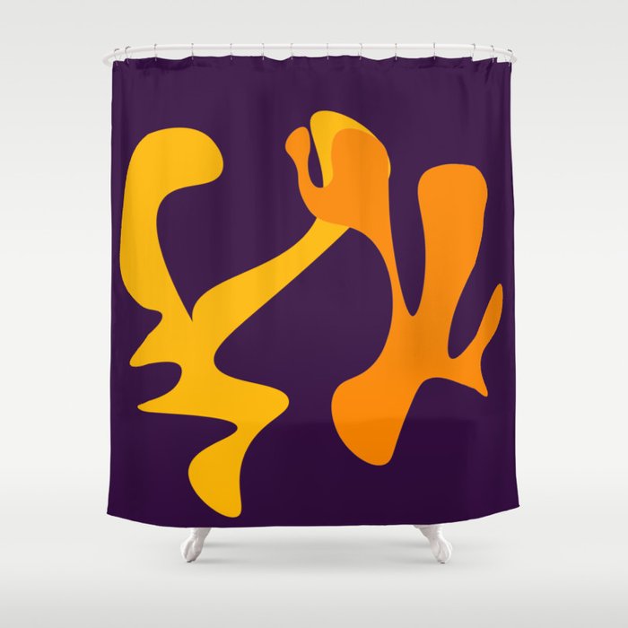 8  Abstract Shapes  211224 Shower Curtain