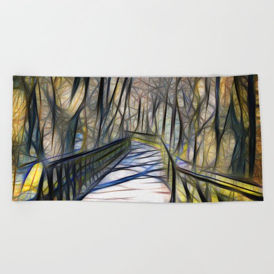 Bridge Beach Towel