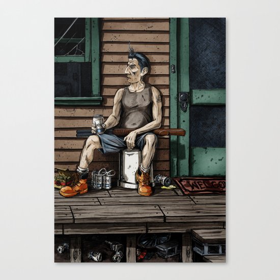 The Mungler Canvas Print