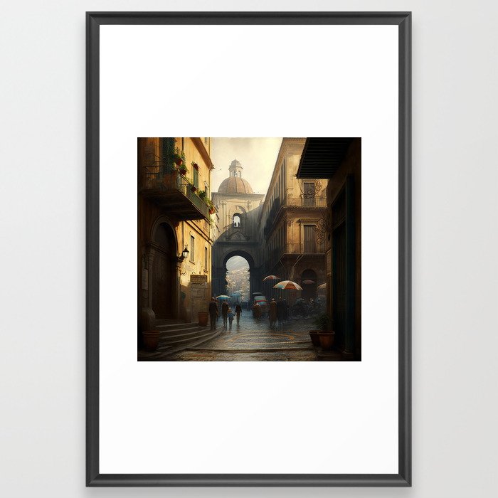 Napoli XVII Framed Art Print