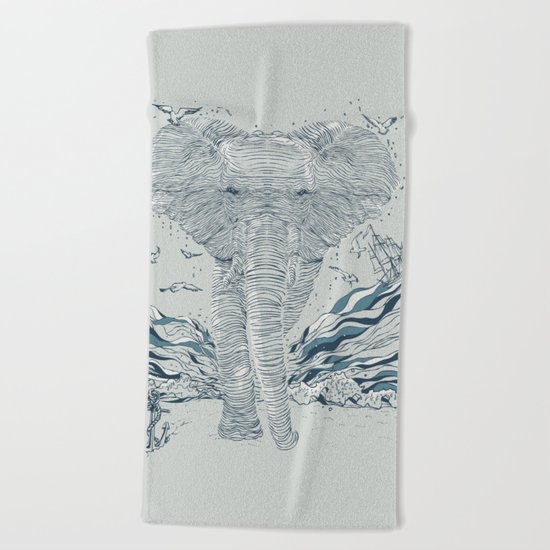 THE OCEAN SPIRIT Beach Towel