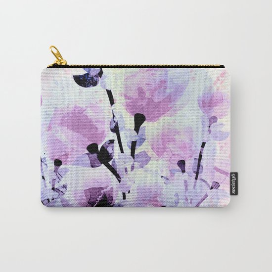 soft pink and purple bouquet Carry-All Pouch