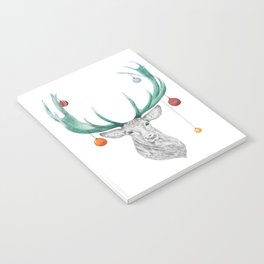 Christmas Deer Notebook