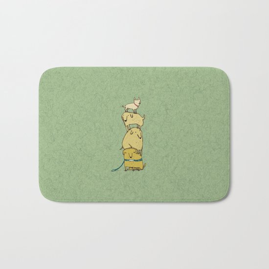 Puppy Totem Bath Mat