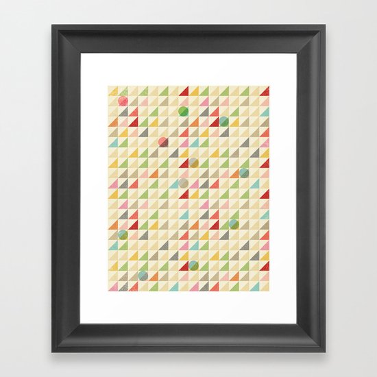 GEOMETRIC 002 Framed Art Print