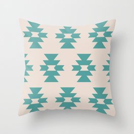 Southwestern Pattern 338 Throw Pillow