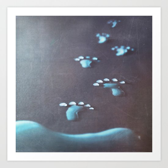 Pixie hunting... Art Print