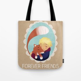 The little prince, Forever friends Tote Bag
