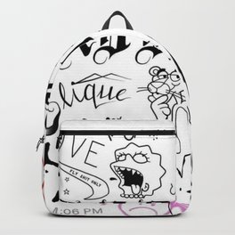 lil peep - svdness  Backpack