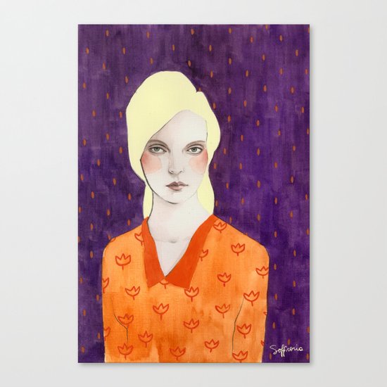 Zoe Canvas Print