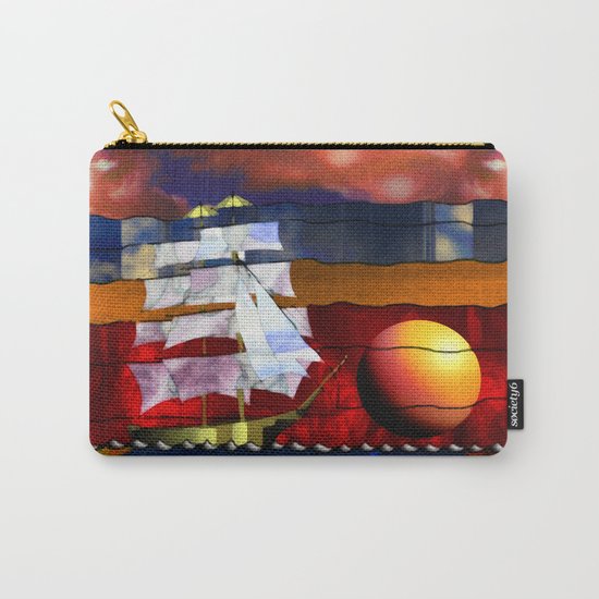 Doodlage 04 - Lets sail away Carry-All Pouch